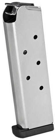 Springfield Armory 7 Round Stainless Magazine With Butt Pad For 1911 45 ACP Md: Pi6085
